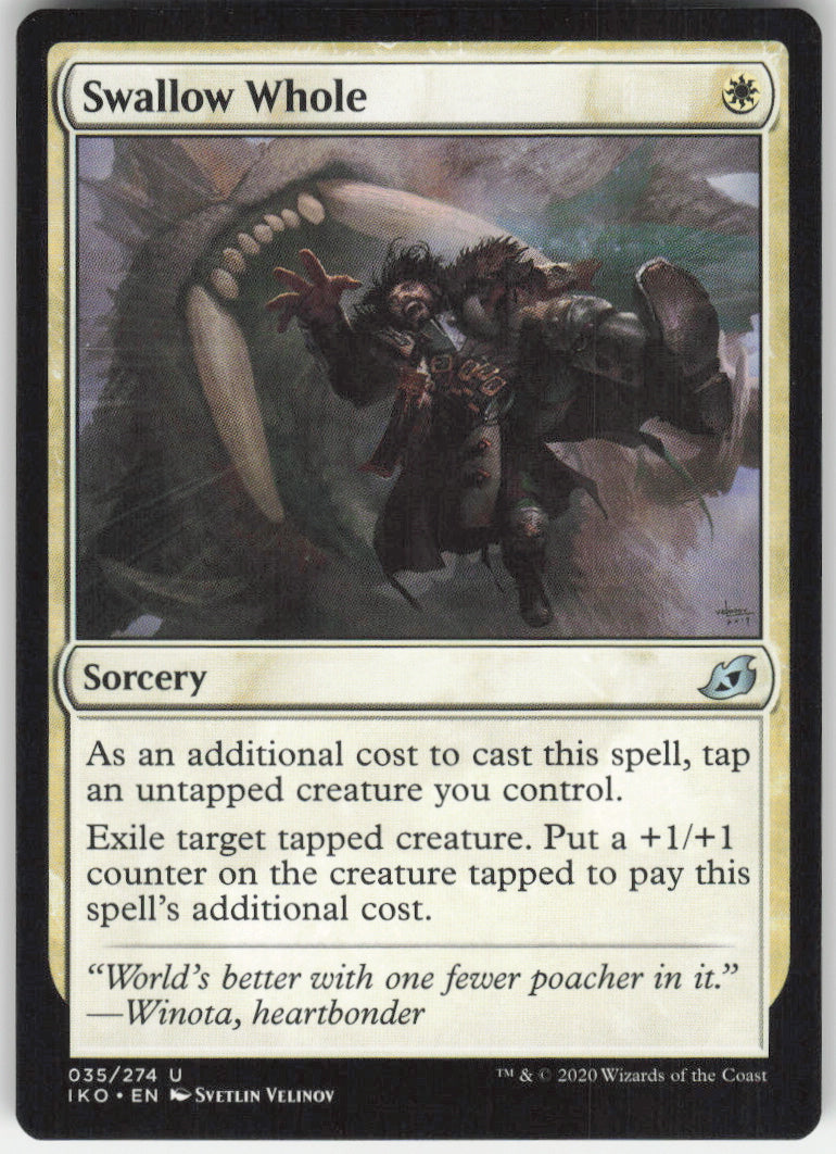 Swallow Whole #35/274 Non-Foil