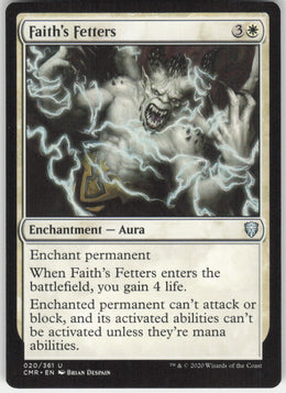Faith's Fetters #20/361 Non-Foil