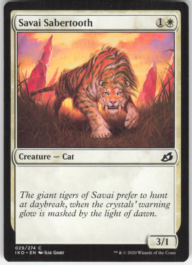 Savai Sabertooth #29/274 Non-Foil