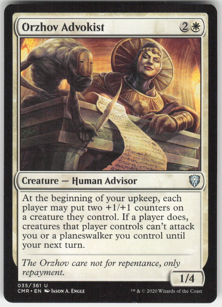 Orzhov Advokist #35/361 Non-Foil
