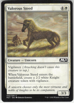 Valorous Steed #42/274 Non-Foil