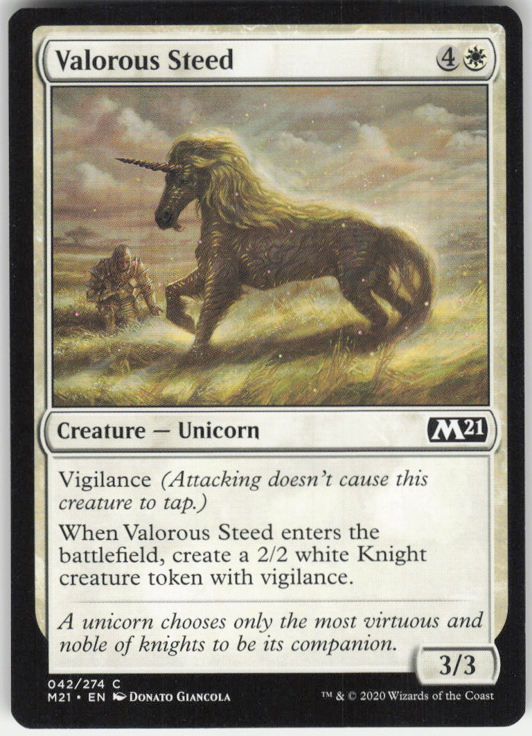 Valorous Steed #42/274 Non-Foil