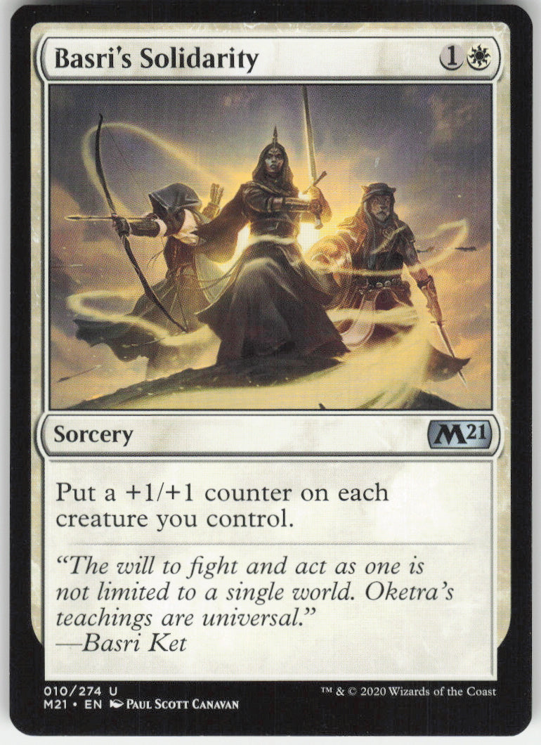 Basri's Solidarity #10/274 Non-Foil