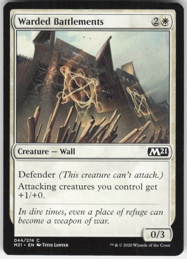 Warded Battlements #44/274 Non-Foil