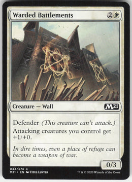 Warded Battlements #44/274 Non-Foil