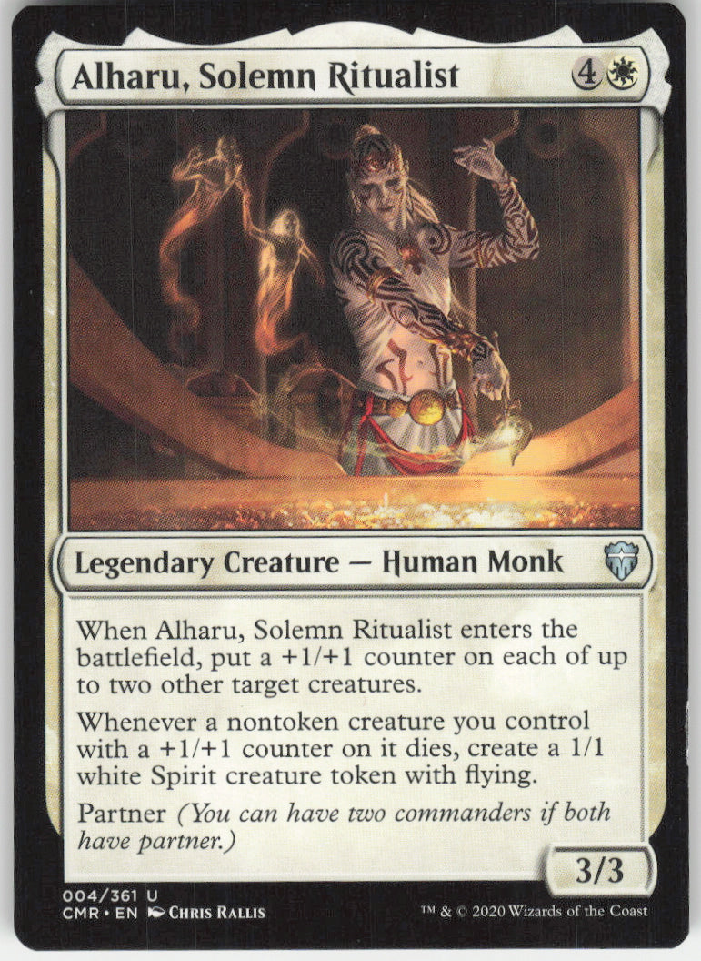 Alharu, Solemn Ritualist #4/361 Non-Foil