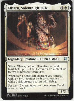 Alharu, Solemn Ritualist #4/361 Non-Foil