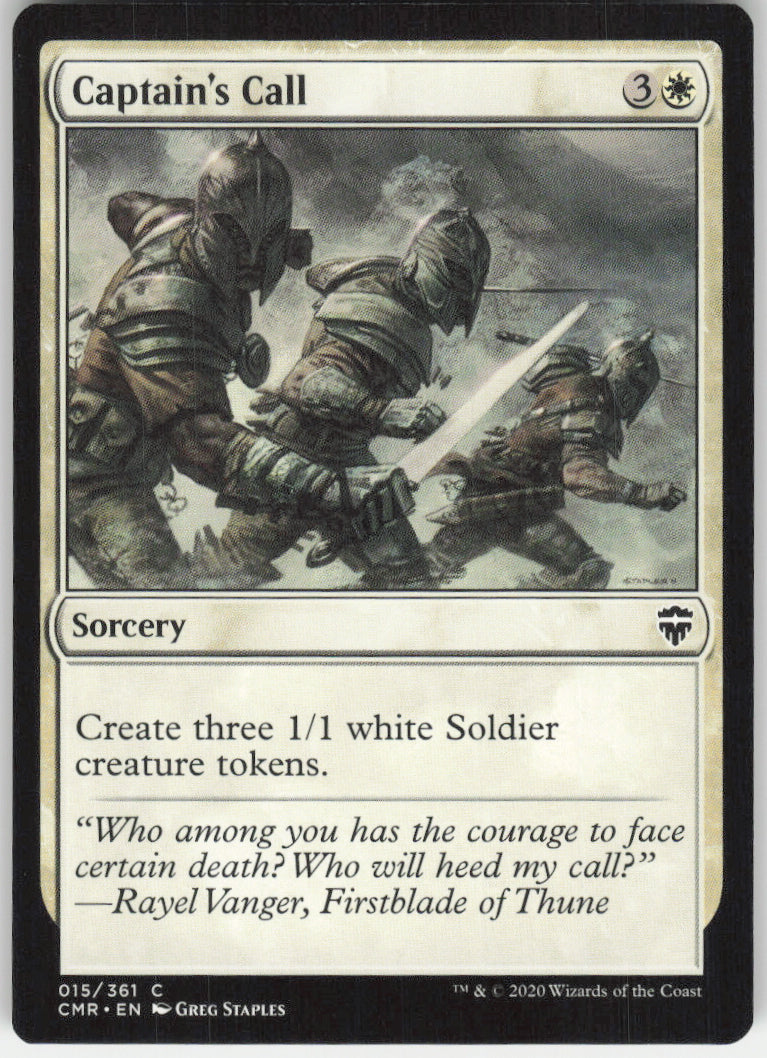 Captain's Call #15/361 Non-Foil