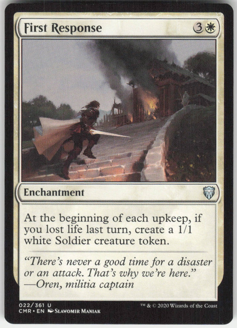 First Response #22/361 Non-Foil