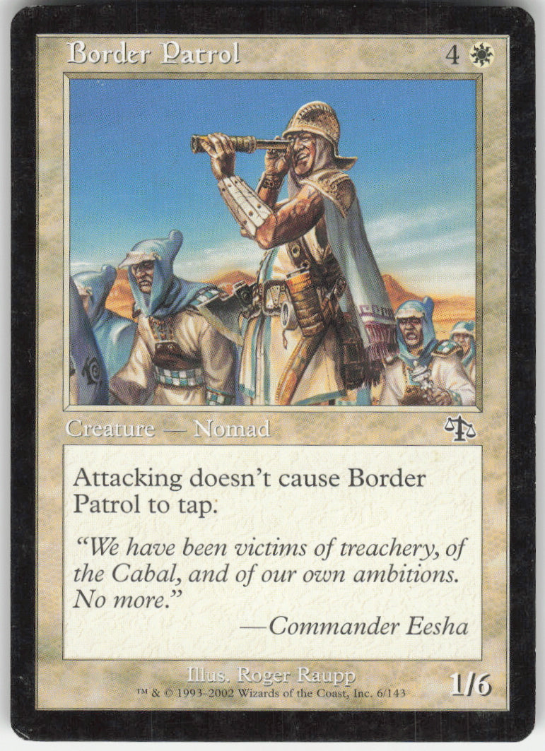 Border Patrol #6/143 Non-Foil
