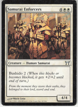Samurai Enforcers #42/306 Non-Foil