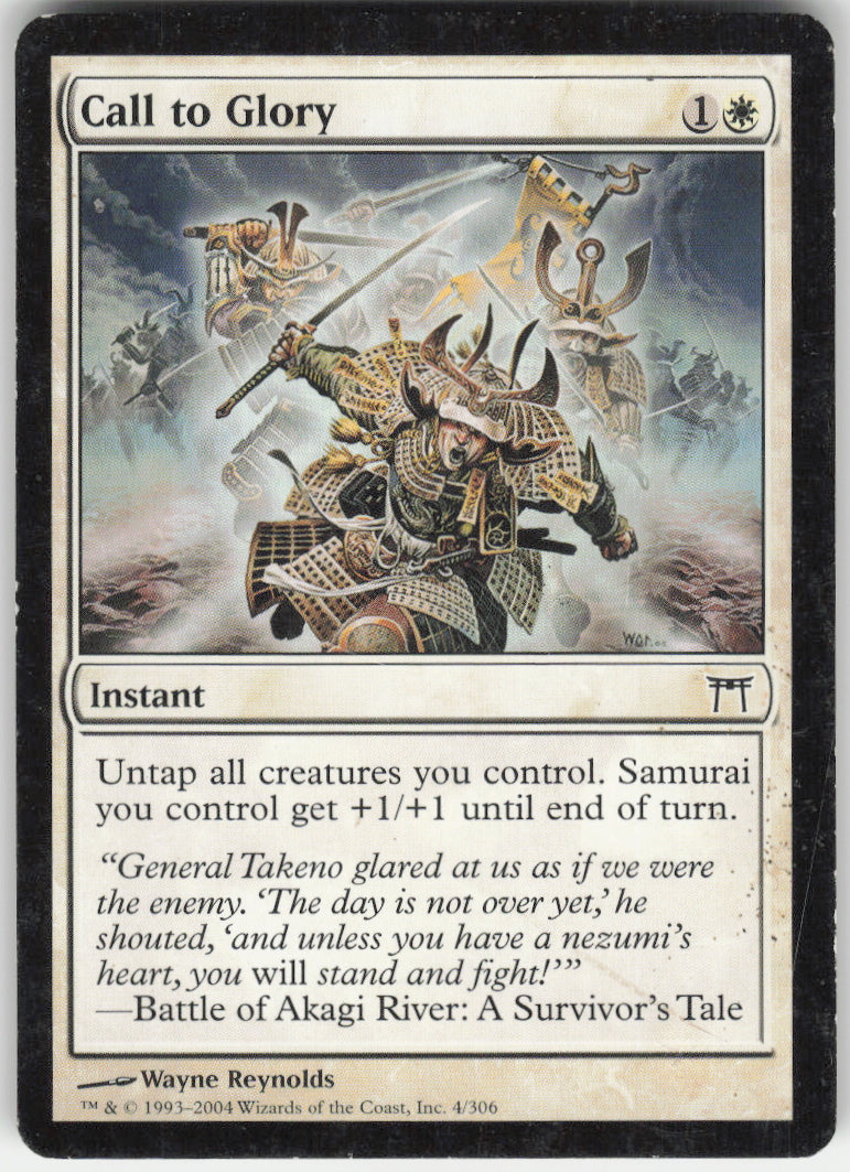 Call to Glory #4/306 Non-Foil