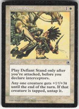 Defiant Stand #12/222 Non-Foil