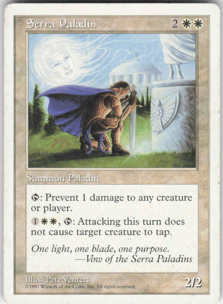 Serra Paladin #61 Non-Foil