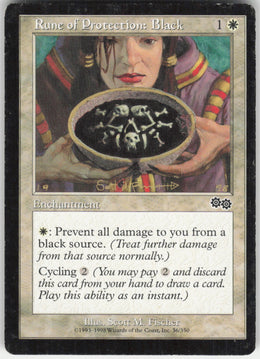 Rune of Protection: Black #36/350 Non-Foil