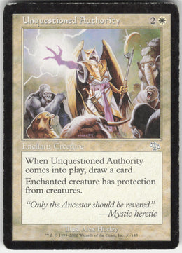 Unquestioned Authority #31/143 Non-Foil