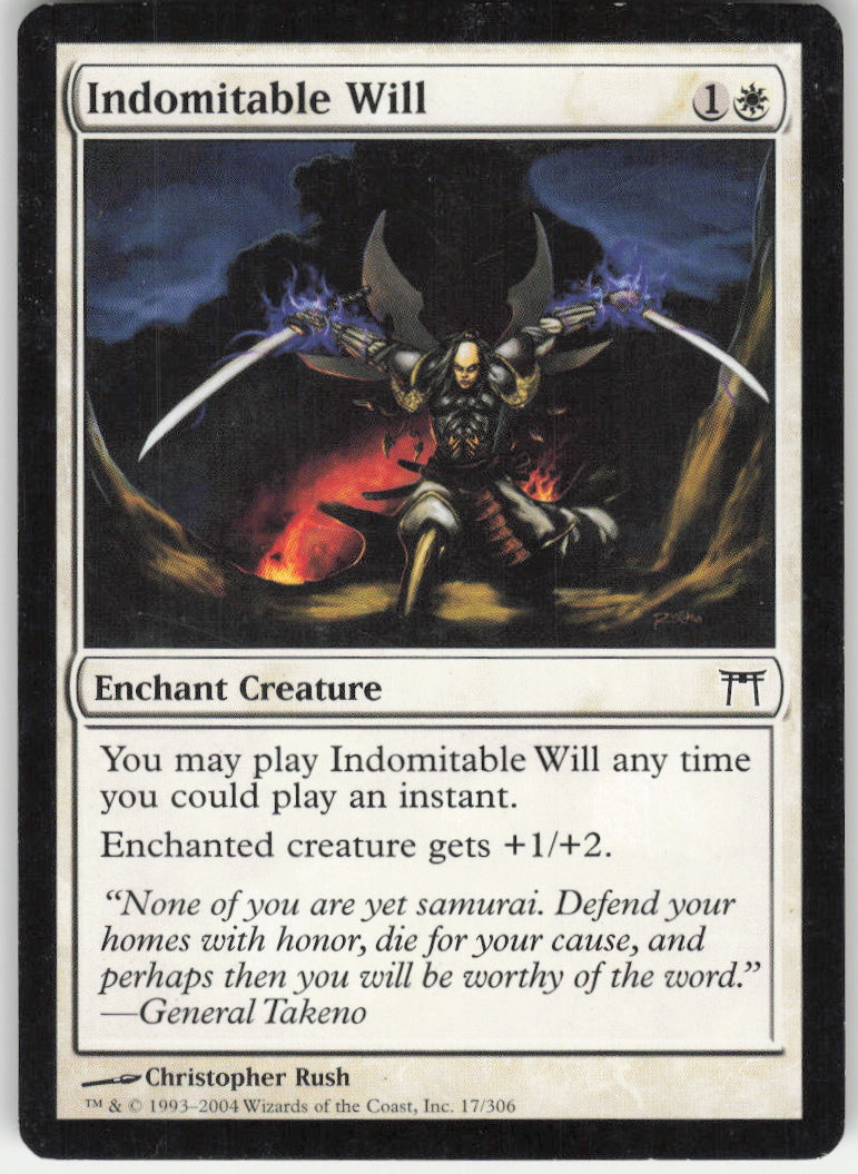 Indomitable Will #17/306 Non-Foil