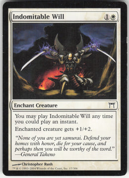 Indomitable Will #17/306 Non-Foil