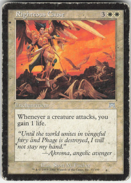 Righteous Cause #51/350 Non-Foil