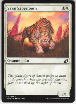 Savai Sabertooth #29/274 Non-Foil