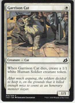 Garrison Cat #14/274 Non-Foil