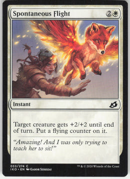 Spontaneous Flight #33/274 Non-Foil