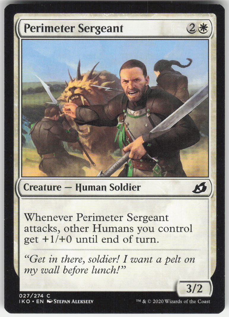 Perimeter Sergeant #27/274 Non-Foil