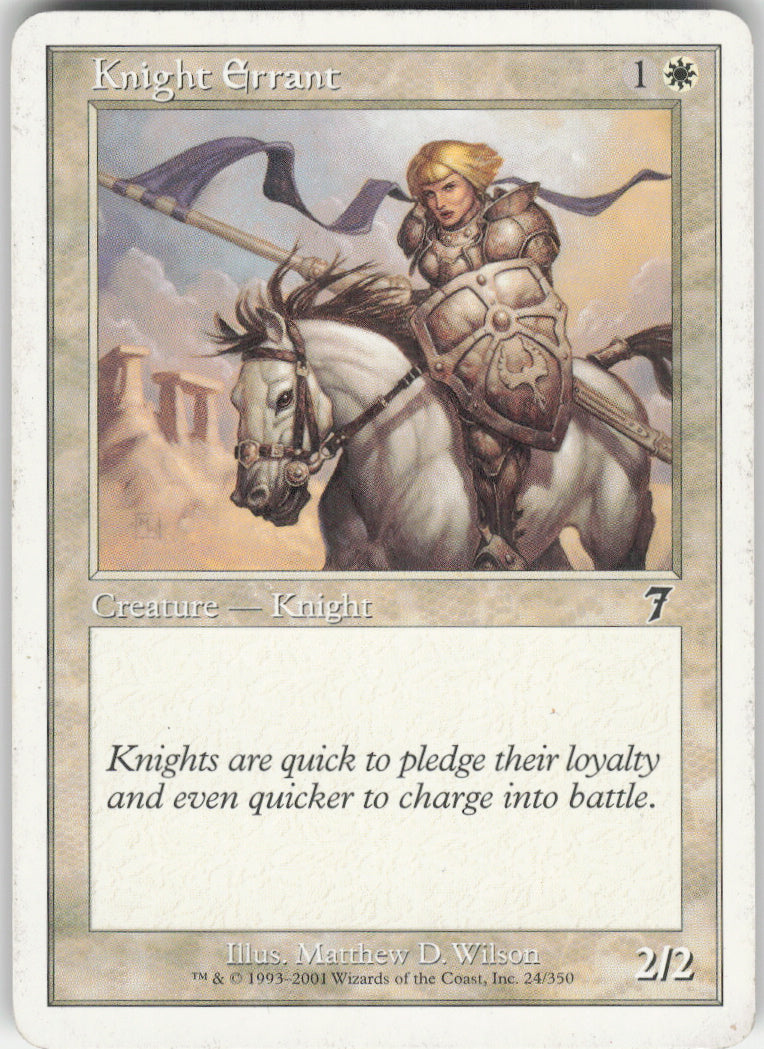 Knight Errant #24/350 Non-Foil