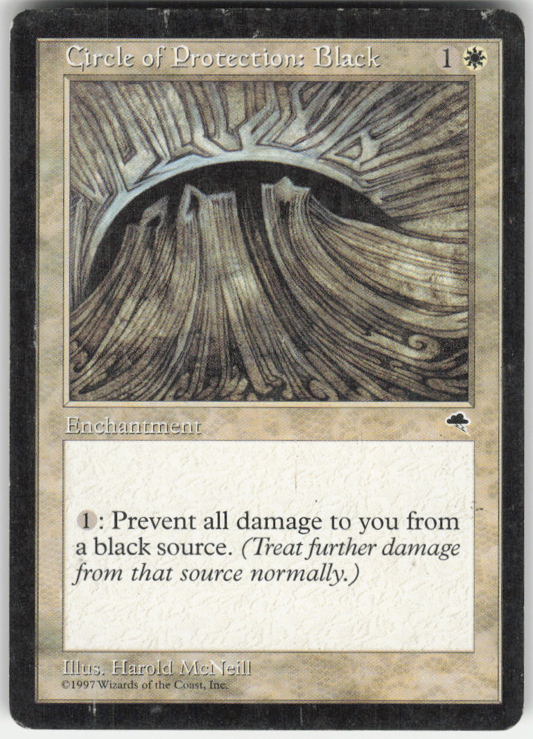 Circle of Protection: Black #8 Non-Foil
