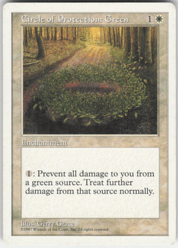 Circle of Protection: Green #19 Non-Foil
