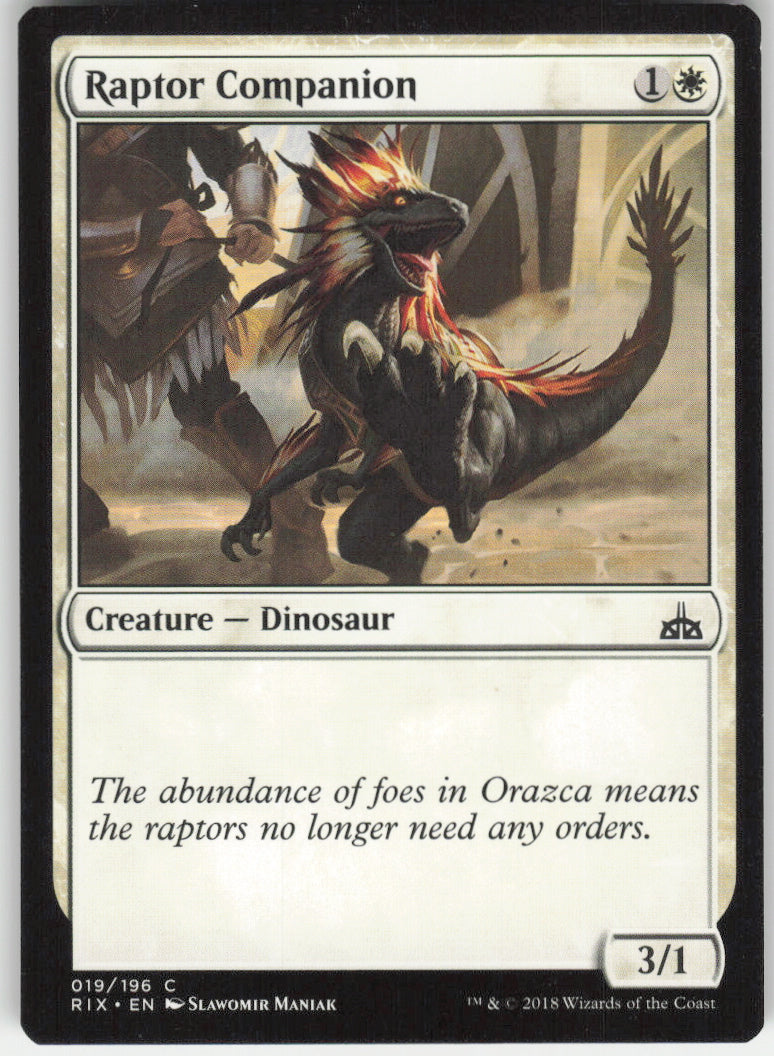 Raptor Companion #19/196 Non-Foil