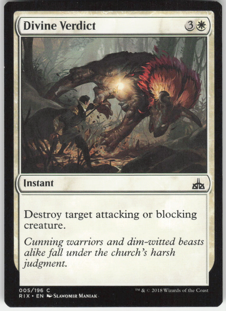 Divine Verdict #5/196 Non-Foil