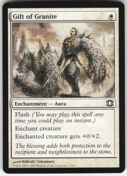 Gift of Granite #7/180 Non-Foil
