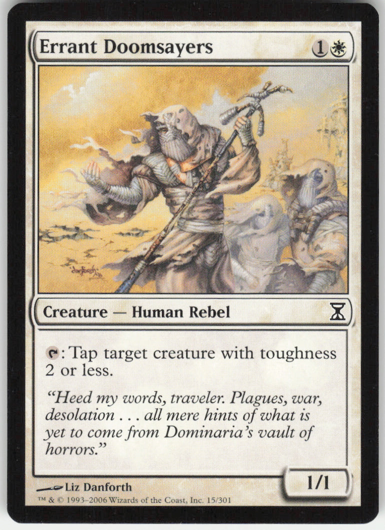 Errant Doomsayers #15/301 Non-Foil