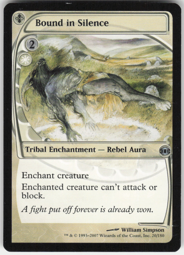 Bound in Silence #20/180 Non-Foil