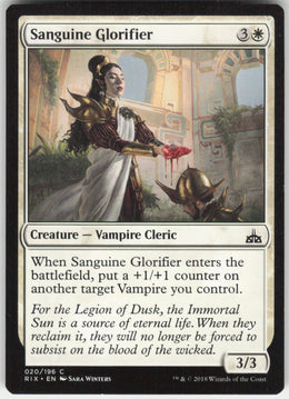 Sanguine Glorifier #20/196 Non-Foil