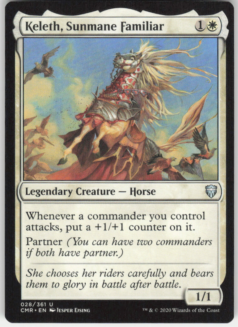 Keleth, Sunmane Familiar #28/361 Non-Foil