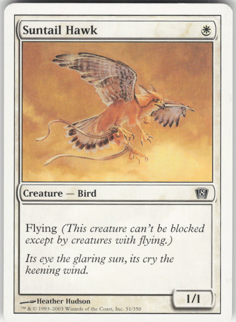 Suntail Hawk #51/350 Non-Foil