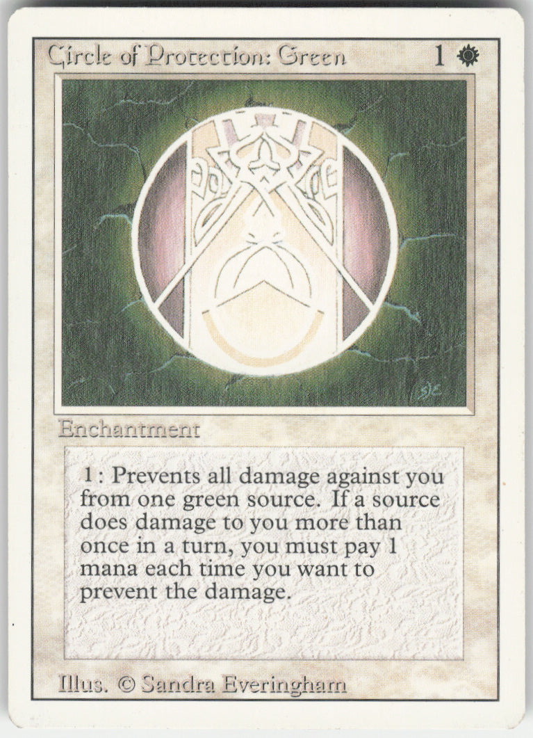 Circle of Protection: Green #11 Non-Foil
