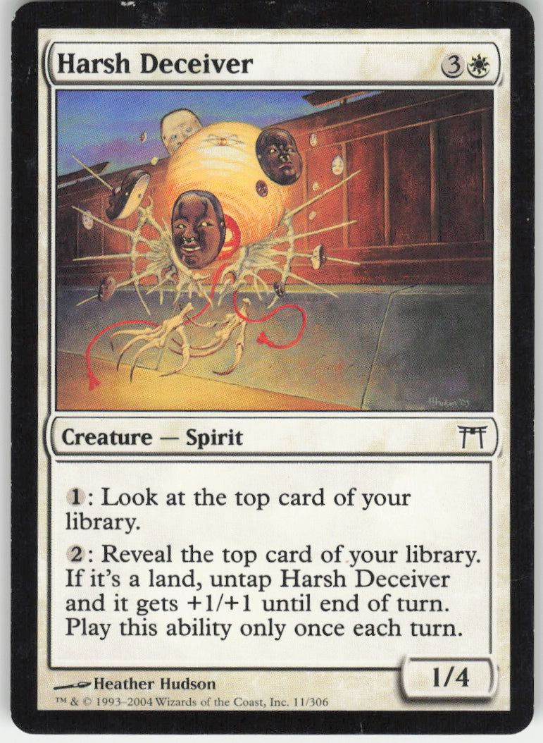 Harsh Deceiver #11/306 Non-Foil