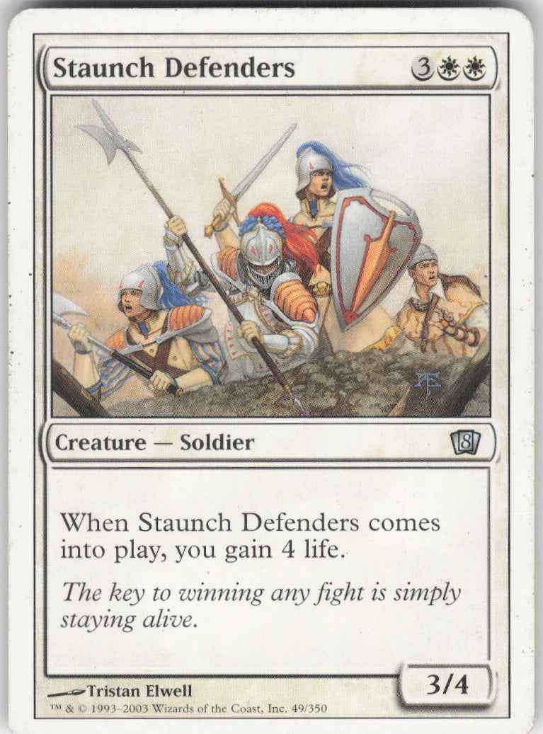 Staunch Defenders #49/350 Non-Foil