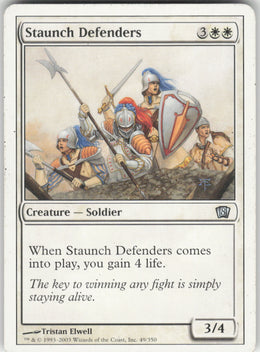 Staunch Defenders #49/350 Non-Foil