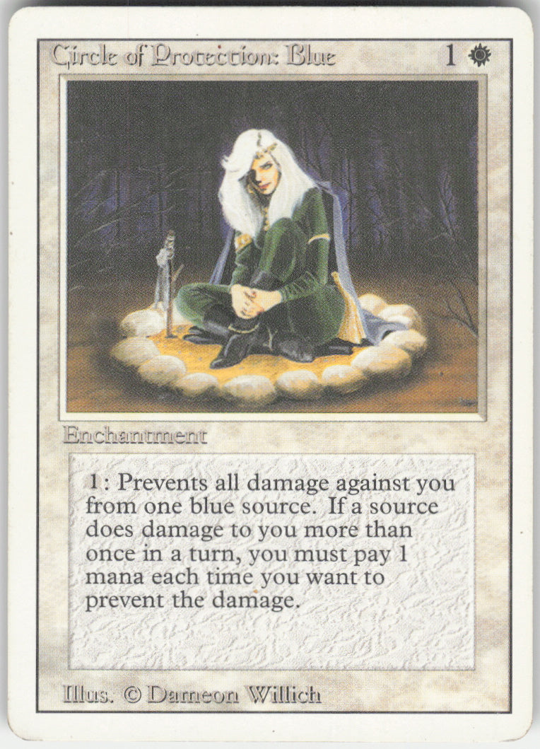 Circle of Protection: Blue #10 Non-Foil