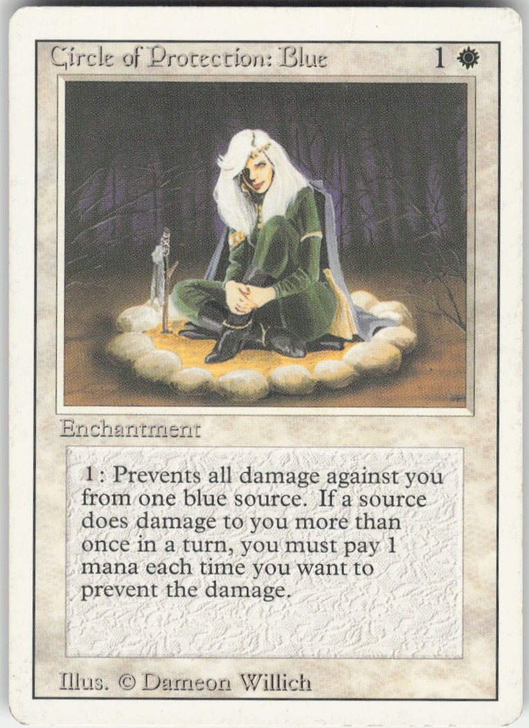 Circle of Protection: Blue #11 Non-Foil