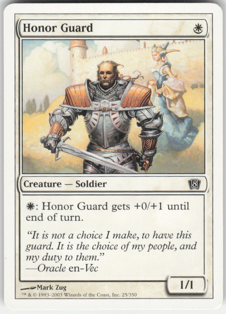 Honor Guard #25/350 Non-Foil