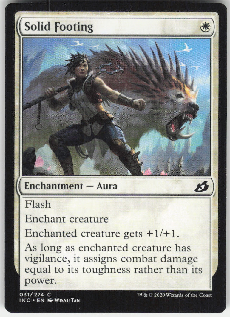 Solid Footing #31/274 Non-Foil