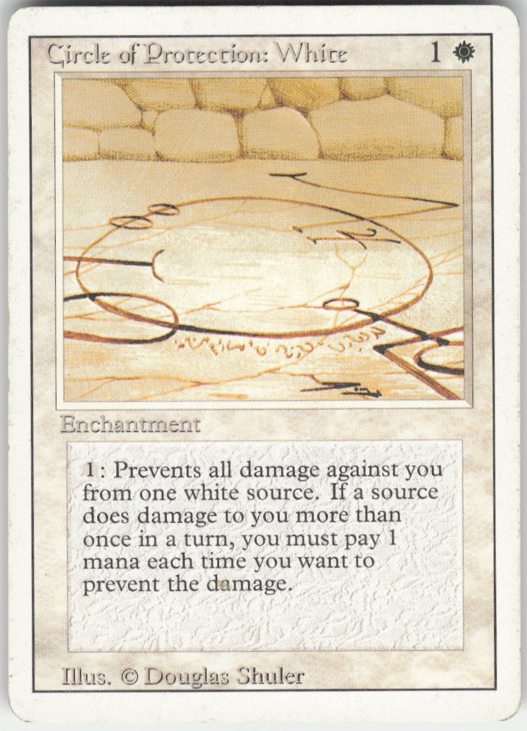 Circle of Protection: White #14 Non-Foil