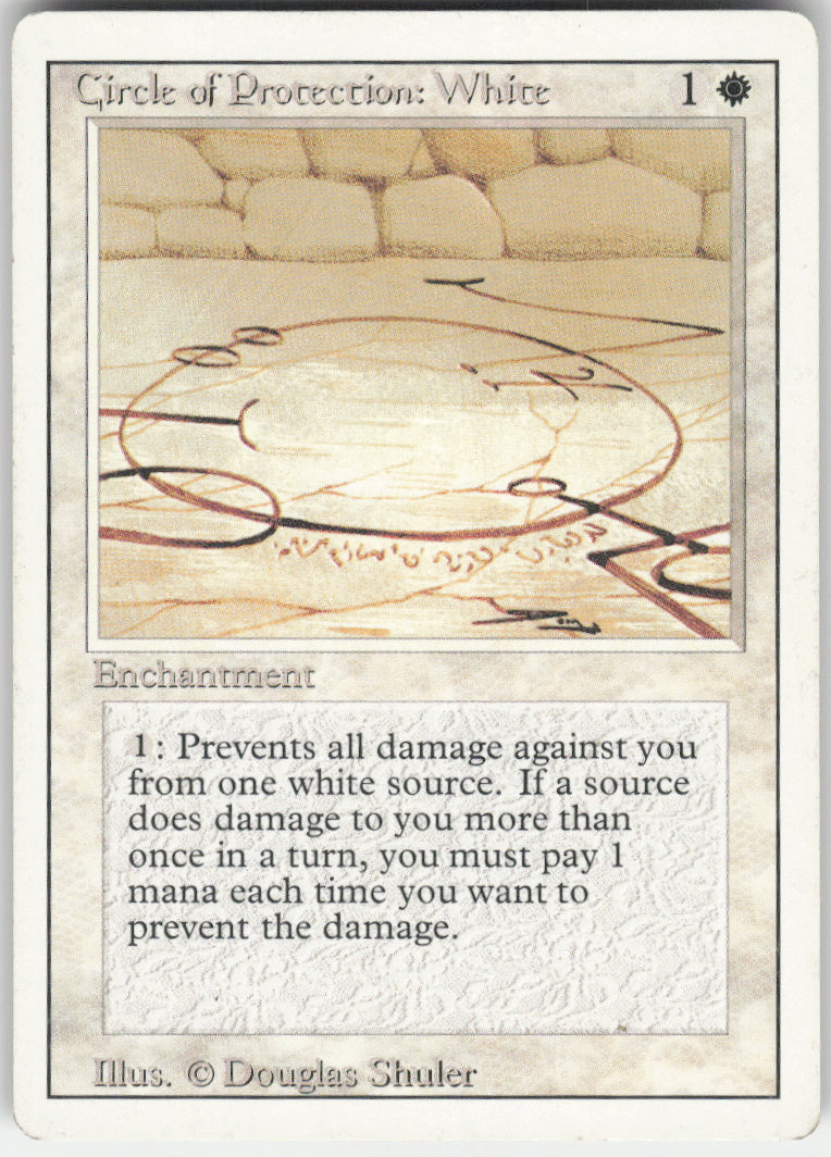 Circle of Protection: White #14 Non-Foil