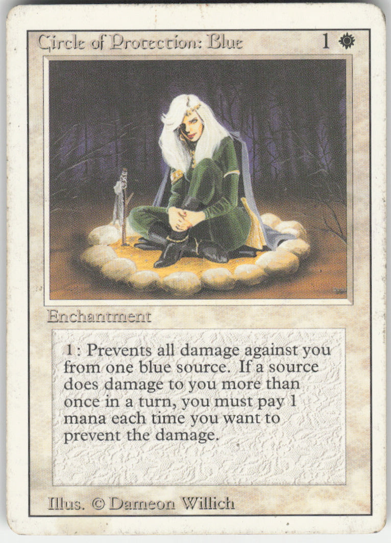 Circle of Protection: Blue #11 Non-Foil