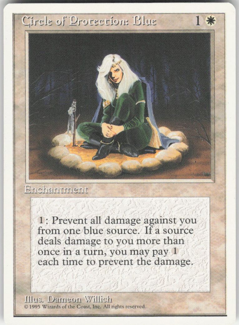 Circle of Protection: Blue #15 Non-Foil